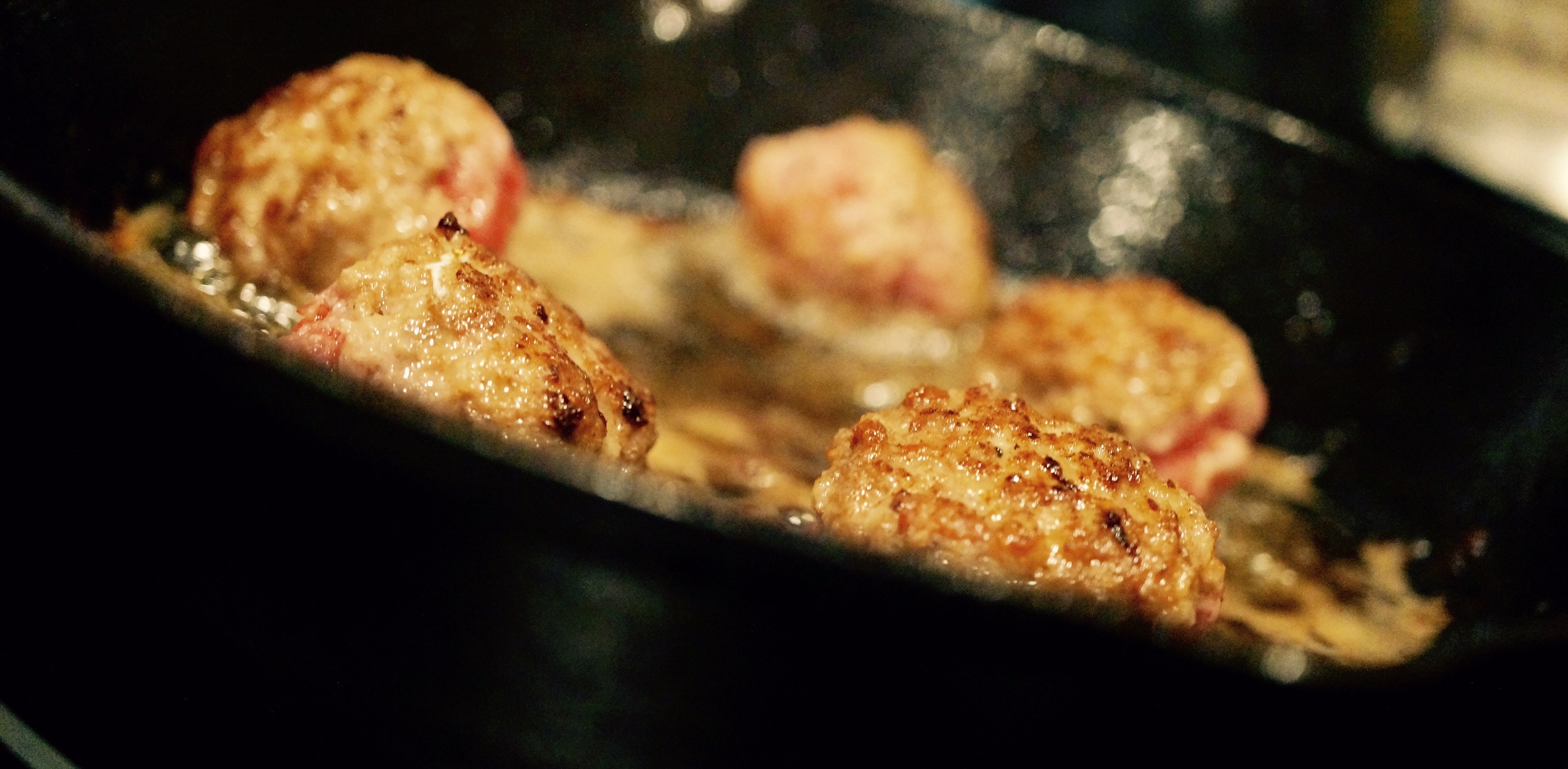 Paleo "Pasta" Aioli and Meatballs